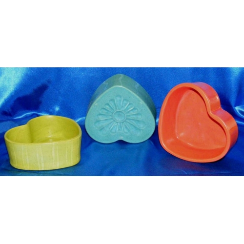 Plaster Molds - Heart Shaped Bowl